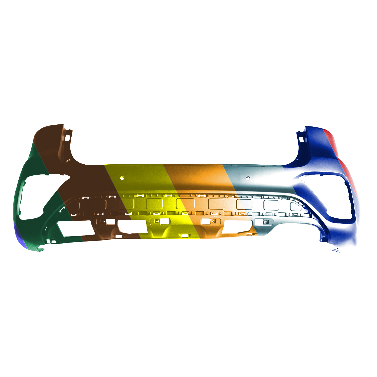 KIA SORENTO REAR BUMPER COVER UPPER PRIMED (W/SENSOR)(SX/SX LTD) OEM#86610C6800 2019-2020 PL#KI1100223
