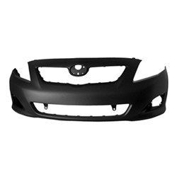 TOYOTA COROLLA/SEDAN FRONT BUMPER COVER PRIMED (W/O SPOILER)(EXC S/XRS) OEM#5211902990 2009-2010 PL#TO1000343
