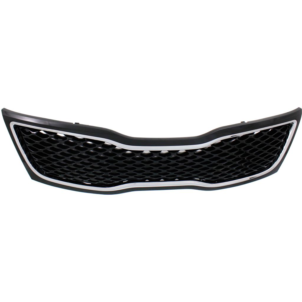 KIA OPTIMA GRILLE ASSEMBLY CHR/BLK (LX/EX)(USA BUILT) **CAPA** OEM#863504C500 2014-2015 PL#KI1200163C
