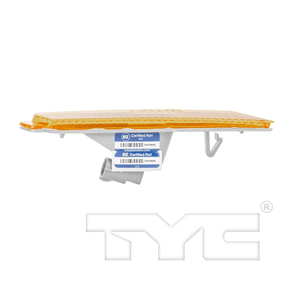 CHEVROLET CAMARO CONV S/MARKER LAMP ASSY RIGHT (Passenger Side) (AMBER)(SIDE OF BMP)**CAPA** OEM#92246244 2011-2015 PL#GM2551197C