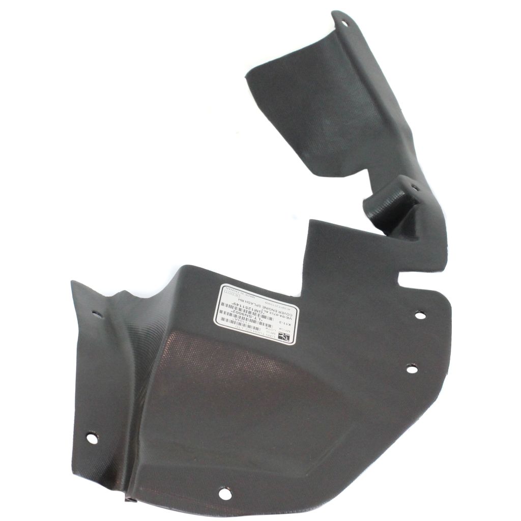 SATURN VUE FRONT SPLASH SHIELD RIGHT (Passenger Side) (3.5L) OEM#22678676 2004-2007 PL#GM1251149