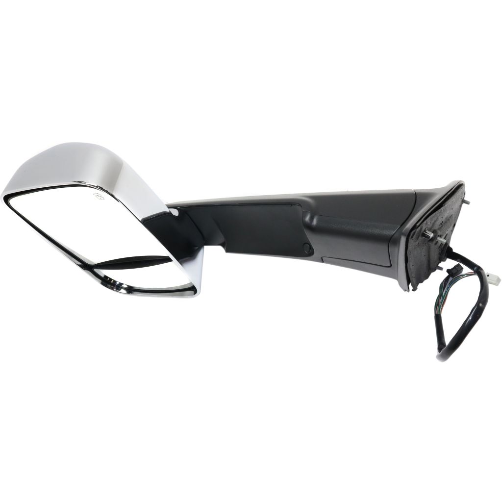 DODGE TRUCKS & VANS DODGE/PU (R2500/3500) DOOR MIRROR LEFT (Driver Side) PWR/HTD/SIGNAL/PUDDLE/MEMORY (CHR)(TOW TYPE) OEM#68143807AE 2012 PL#CH1320334