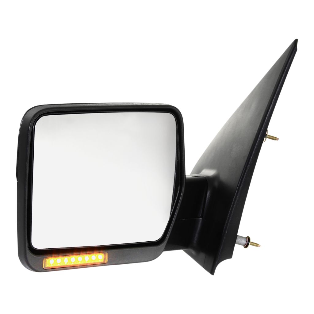 FORD TRUCKS & VANS FORD/PU (F150 EXC HERITAGE) DOOR MIRROR LEFT (Driver Side) PWR REMOTE/HTD/SIGNAL (W/O PUDDLE LAMP)(BLK) OEM#6L3Z17683CA 2004-2006 PL#FO1320242