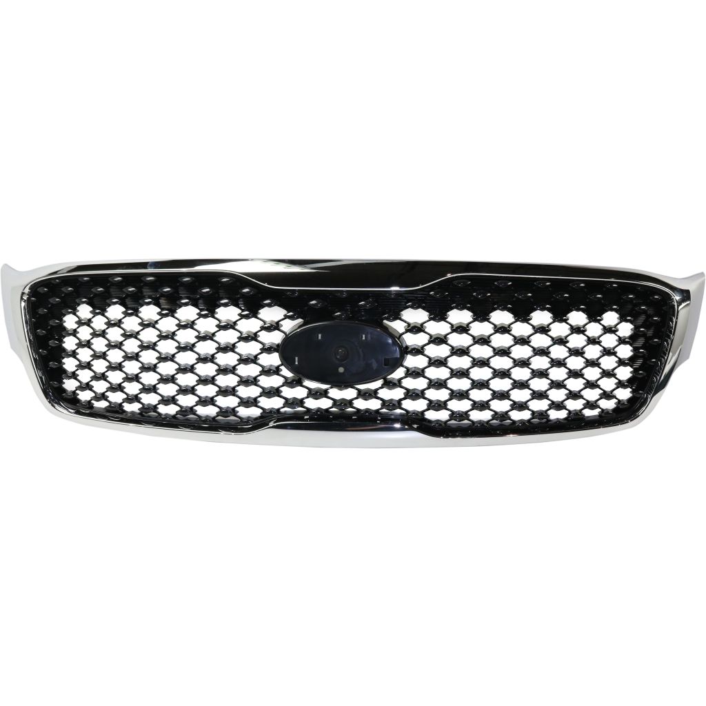 KIA SORENTO GRILLE ASSEMBLY CHR/BLK (SX)(WO/CAMERA WO/EMBLEM) **CAPA** OEM#86380C6010 2016-2018 PL#KI1200182C