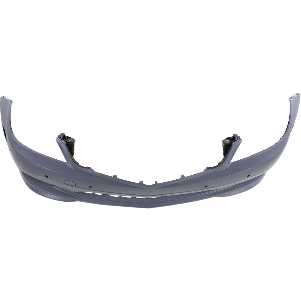 MERCEDES-BENZ C-CLASS SEDAN (204) FRONT BUMPER COVER PRIMED (SPORT)(WO/WASH)(W/ SEN)(EXC C63)(LED DRL) OEM#2048856238 2011 PL#MB1000425
