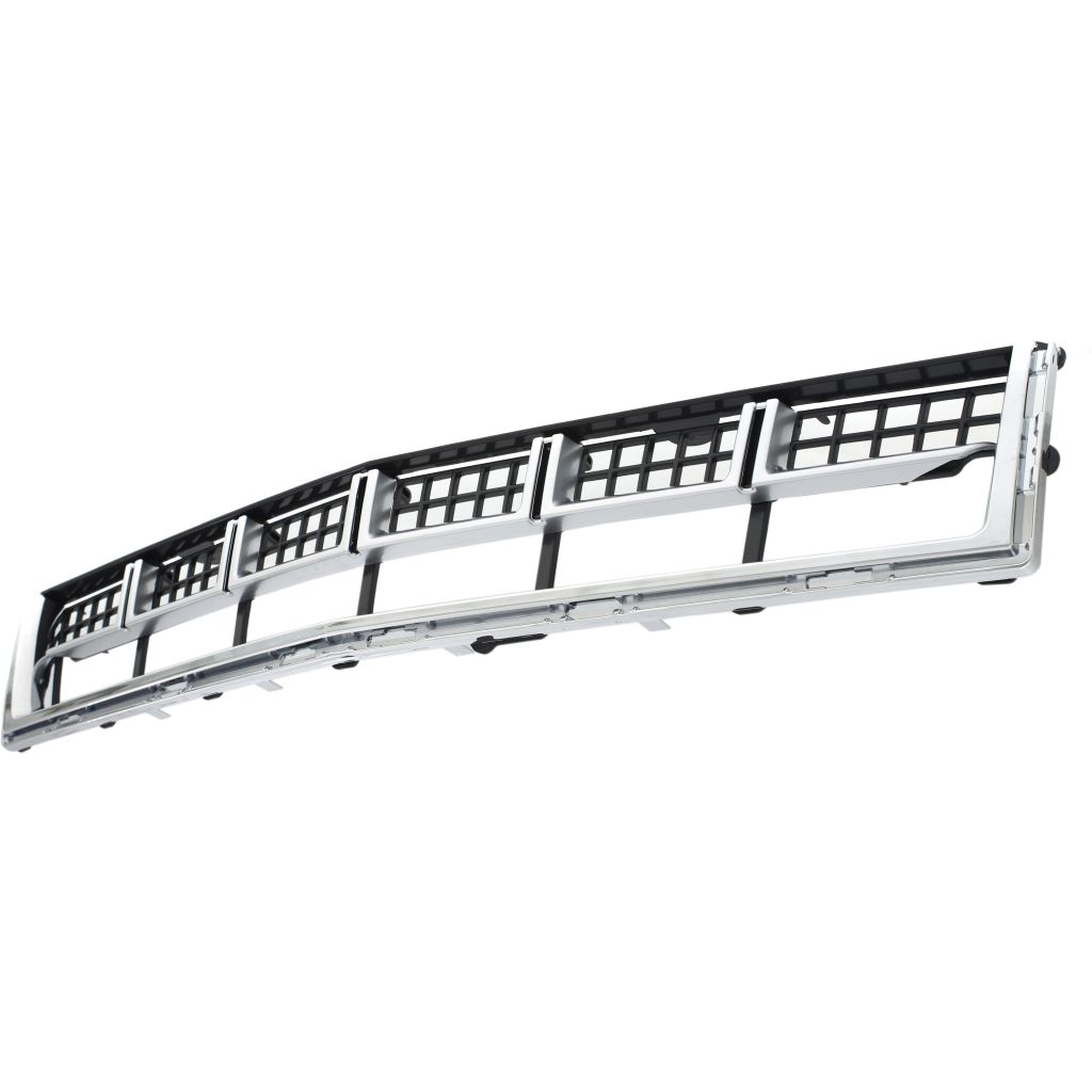 CADILLAC SRX FRONT BUMPER GRILLE CENTER CHR/BLK OEM#22739004 2013-2016 PL#GM1036167