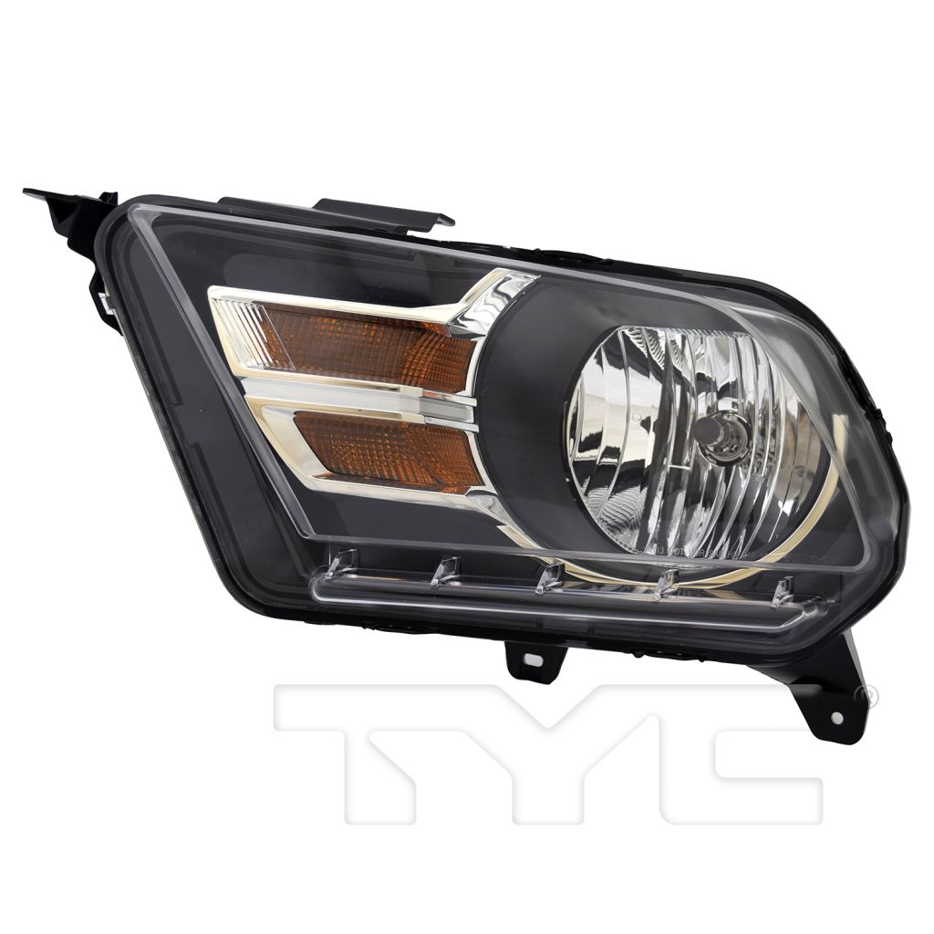 FORD MUSTANG Shelby GT500 HEAD LAMP ASSY LEFT (Driver Side) (HALOGEN)**CAPA** OEM#AR3Z13008B 2010-2014 PL#FO2502281C