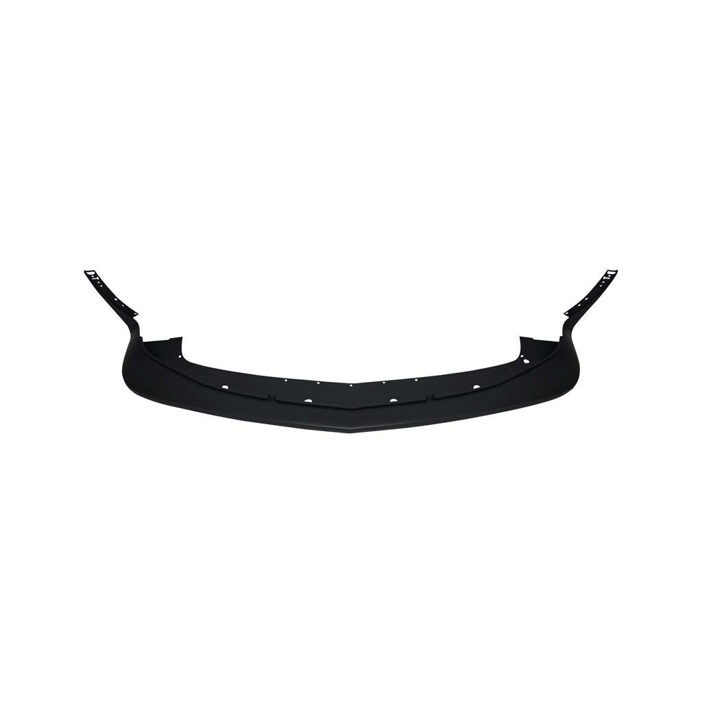 DODGE CHALLENGER FRONT BUMPER AIR DEFLECTOR TEX-BLACK W/UPPER SIDE (W/ROUND FOG HOLE)(RT SCAT PACK) **CA OEM#68258746AB 2015-2023 PL#CH1090168C