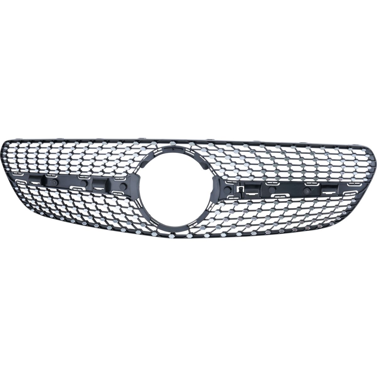 MERCEDES-BENZ E-CLASS COUPE (238) GRILLE BLACK (WO/CAMERA)(E400/450)(W/AMG) OEM#2388881300 2018-2020 PL#MB1200197