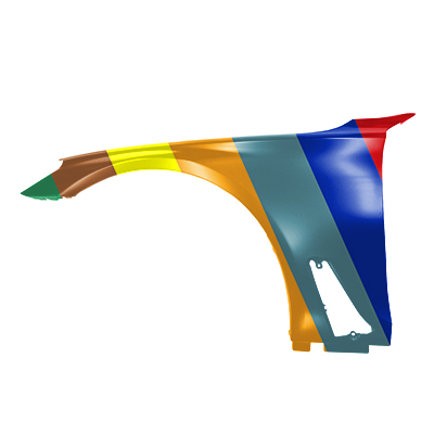 BMW BMW 7 SERIES HYBRID FENDER LEFT (Driver Side) (ALUMINUM) OEM#41007427513 2017-2019 PL#BM1240167