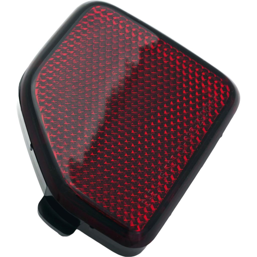 JEEPVEHICLE WRANGLER PLUG-IN REAR BUMPER REFLECTOR RIGHT (Passenger Side) (EXC STEEL BMP)**CAPA** OEM#68281936AB 2021-2024 PL#CH1185108C