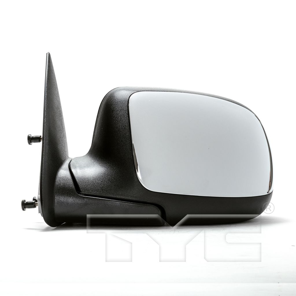 GM TRUCKS & VANS SUBURBAN (CHEVY) MIRROR LEFT (Driver Side) MANUAL (W/CHROME COVER)(STD Type) OEM#GM1320208 2000-2006 PL#GM1320208