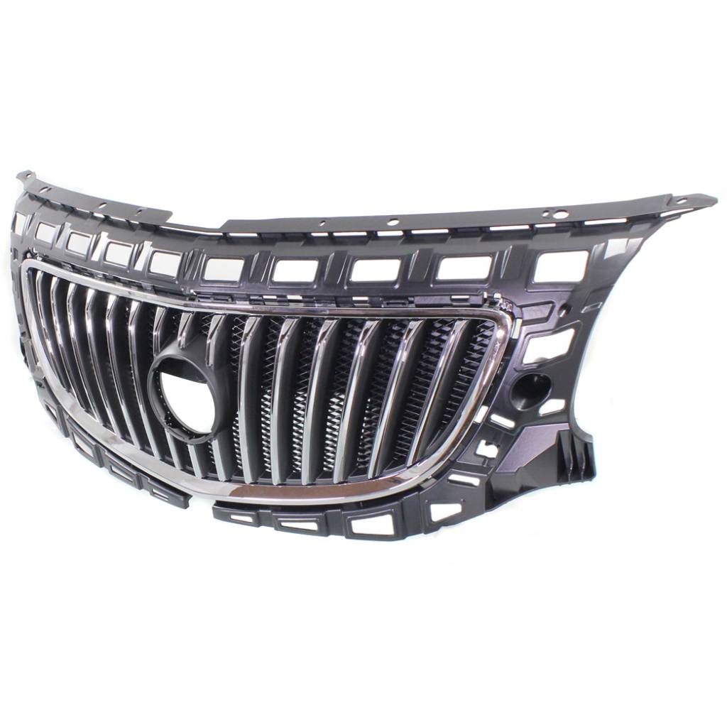 BUICK REGAL GRILLE ASSEMBLY CHR/BLK(EXC GS ) WO/EMBLEM OEM#20977844 2011-2013 PL#GM1200653