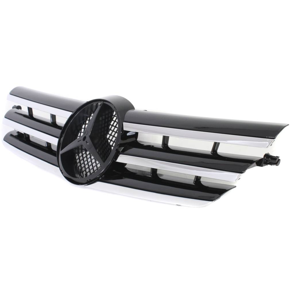 MERCEDES-BENZ C-CLASS COUPE (203) GRILLE BLACK (W/MLDG) OEM#2038800383 2002-2003 PL#MB1200150