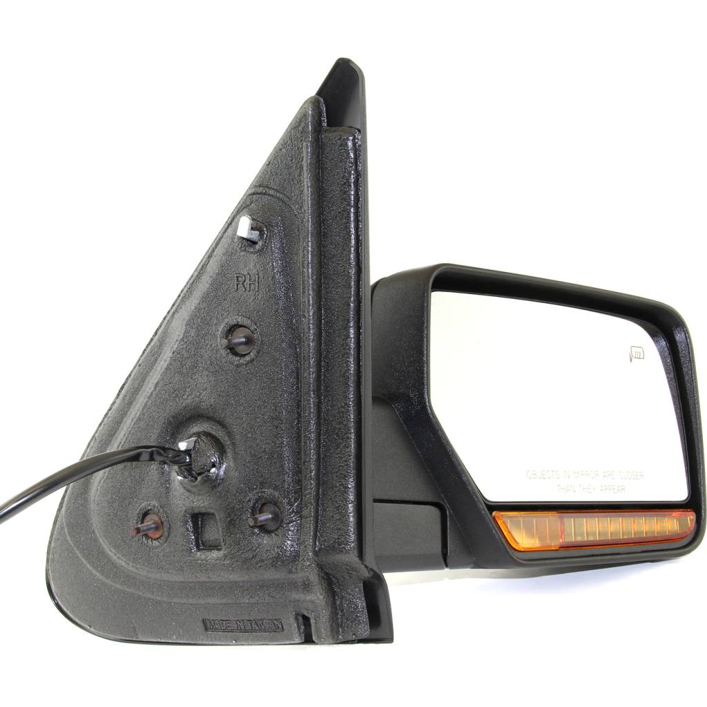 FORD TRUCKS & VANS EXPEDITION DOOR MIRROR RIGHT (Passenger Side) PWR/HTD/SIGNAL/PUDDL/MEMORY (TEX-BLACK) OEM#BL1Z17682BA 2011 PL#FO1321399