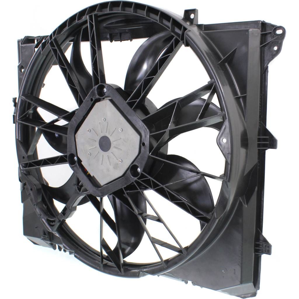 BMW BMW 1 SERIES COUPE/CONVERTIBLE RADIATOR FAN ASSEMBLY (128I CP)(WO/SULEV)(W/ WARM CLIMATEOPTION) OEM#17427562080 2008-2013 PL#BM3117101