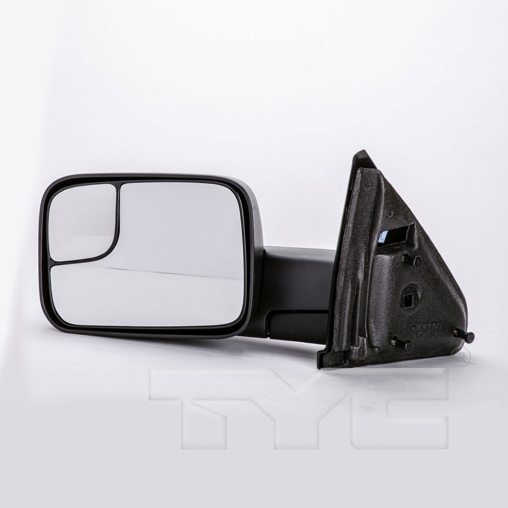 DODGE TRUCKS & VANS DODGE/PU ( R1500)(EXC Mega Cab 06-08) DOOR MIRROR LEFT (Driver Side) MANUAL (W/TOWING)(FOLD IN/FOLD UP)(STRAIGHT ARM) OEM#55077493AN 2002-2008 PL#CH1320227