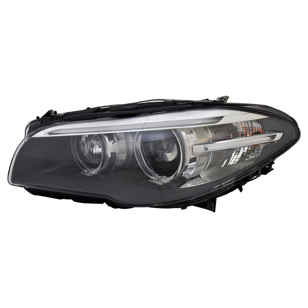 BMW BMW 5 SERIES (SEDAN) HEAD LAMP UNIT LEFT (Driver Side) HID (LENS/HOUSING) OEM#63117343905 2014-2016 PL#BM2518159
