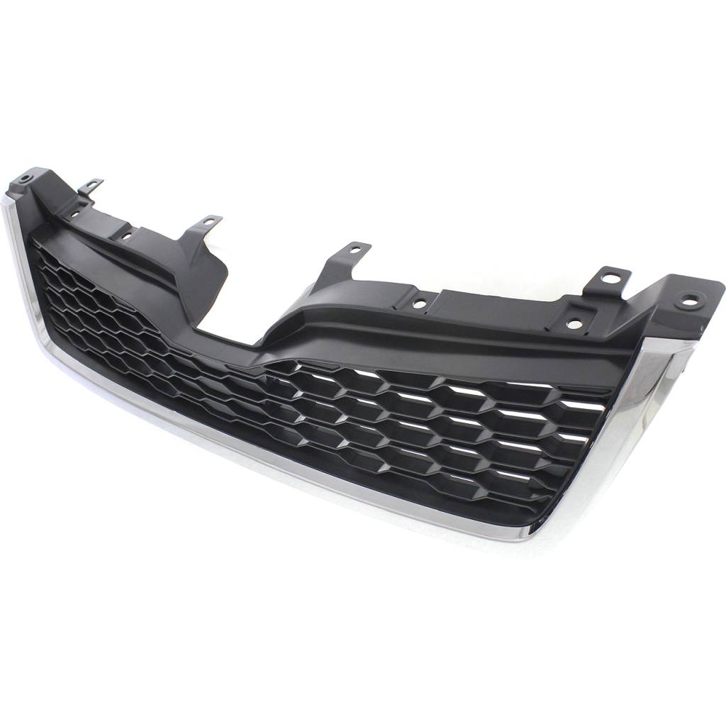 SUBARU FORESTER GRILLE LOWER SECTION CHR/BLK 2.0L OEM#91121SG060 2014-2016 PL#SU1200153