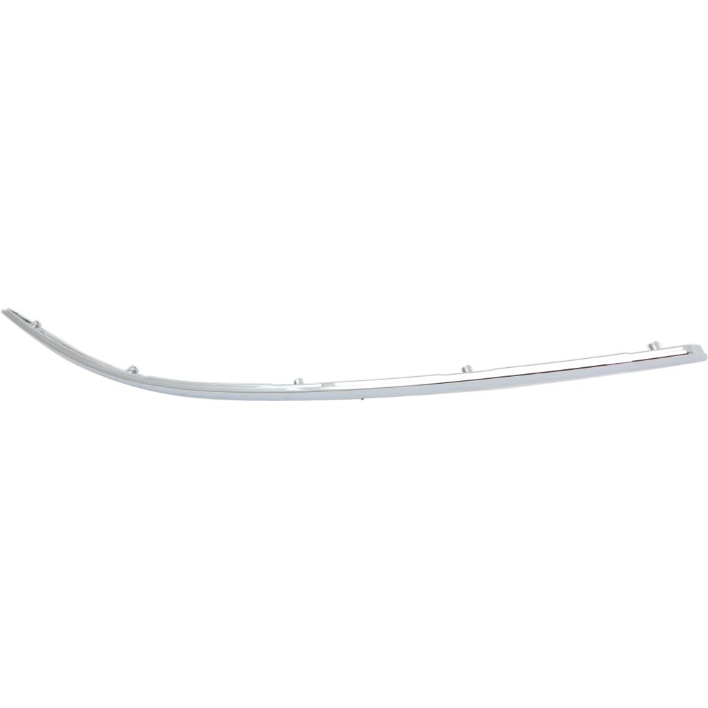 HYUNDAI SONATA FRONT BUMPER MOLDING UPPER RIGHT (Passenger Side) CHROME (LTD) OEM#865843K710 2009-2010 PL#HY1047110
