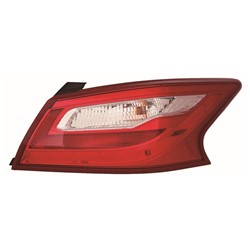 NISSAN(DATSUN) ALTIMA SEDAN TAIL LAMP ASSEMBLY RIGHT (Passenger Side) (SMOKED LENS)**CAPA** OEM#265509HS1A 2017-2018 PL#NI2805111C