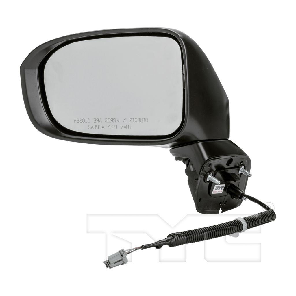 HONDA CIVIC COUPE DOOR MIRROR LEFT (Driver Side) PWR/N-HTD (WO/CAMERA) OEM#76258TR4C01-PFM 2014-2015 PL#HO1320282