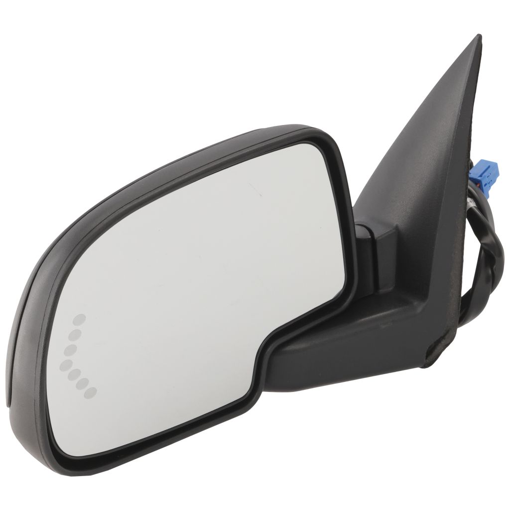 CADILLAC ESCALADE/ESCALADE ESV DOOR MIRROR RIGHT (Passenger Side) PWR/HTD/PUDDLE/SIGNAL/M-FOLD (TXT/PTM CVR) OEM#15124831 2003-2006 PL#GM1321294