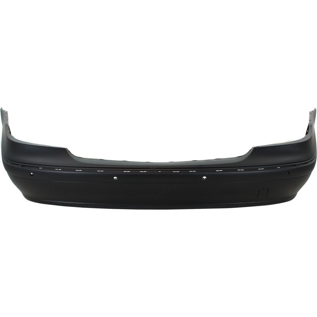 MERCEDES-BENZ E-CLASS (211) (SEDAN /WAGON ) REAR BUMPER COVER PRIMED (WO/AMG WO/SPORT)W/SENSOR OEM#2118803040 2007-2009 PL#MB1100294