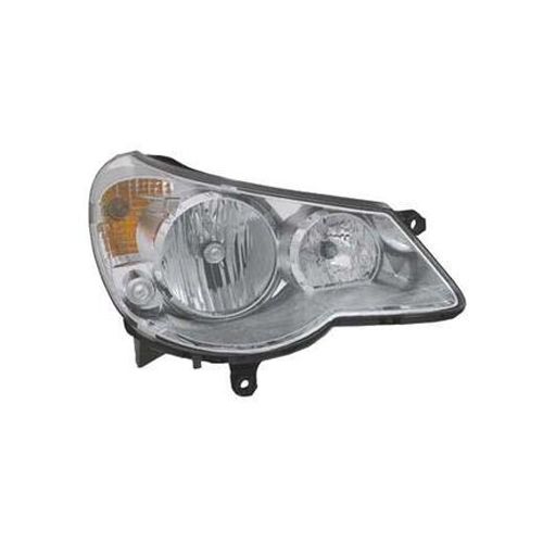 CHRYSLER SEBRING CONV HEAD LAMP ASSEMBLY RIGHT (Passenger Side) (W/9006 LOW BEAM BULB) OEM#5303746AG 2008-2010 PL#CH2503178