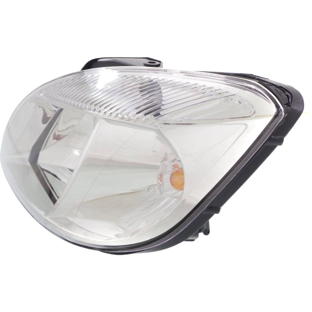 KIA RIO SEDAN HEAD LAMP ASSEMBLY LEFT (Driver Side) (CHROME BEZEL)**CAPA** OEM#921011G011 2009-2011 PL#KI2502142C