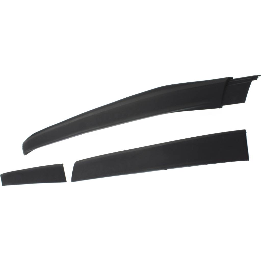 CHEVROLET MALIBU / MALIBU LIMITED FRONT BUMPER AIR DEFLECTOR BLACK (3pc) OEM#22842404 2013-2016 PL#GM1092236