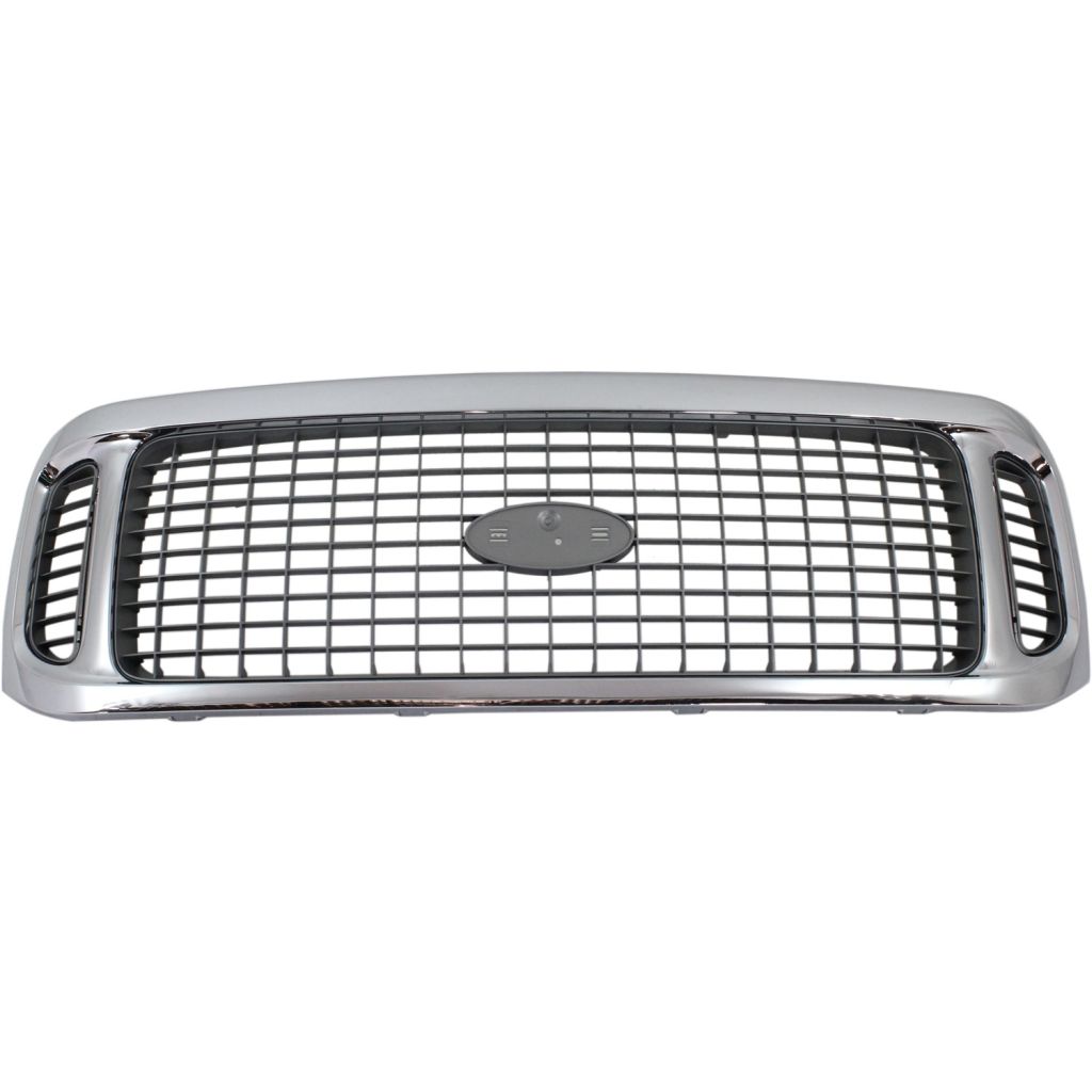 FORD TRUCKS & VANS EXCURSION GRILLE CHROME/CHARCOAL OEM#1C7Z8200AAA 2000-2004 PL#FO1200448