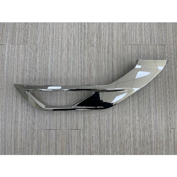MITSUBISHI OUTLANDER (7 SEATER) FRONT BUMPER MLDG LOWER RIGHT (Passenger Side) CHROME (W/FOG) OEM#6407A274 2022-2025 PL#MI1039133