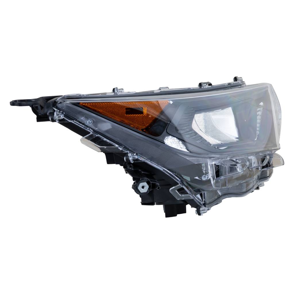 TOYOTA RAV4 HEAD LAMP ASSY RIGHT (Passenger Side) (LE)(BLACK BEZEL)(NORTH AMERICA)**CAPA** OEM#811100R152 2019-2021 PL#TO2503274C