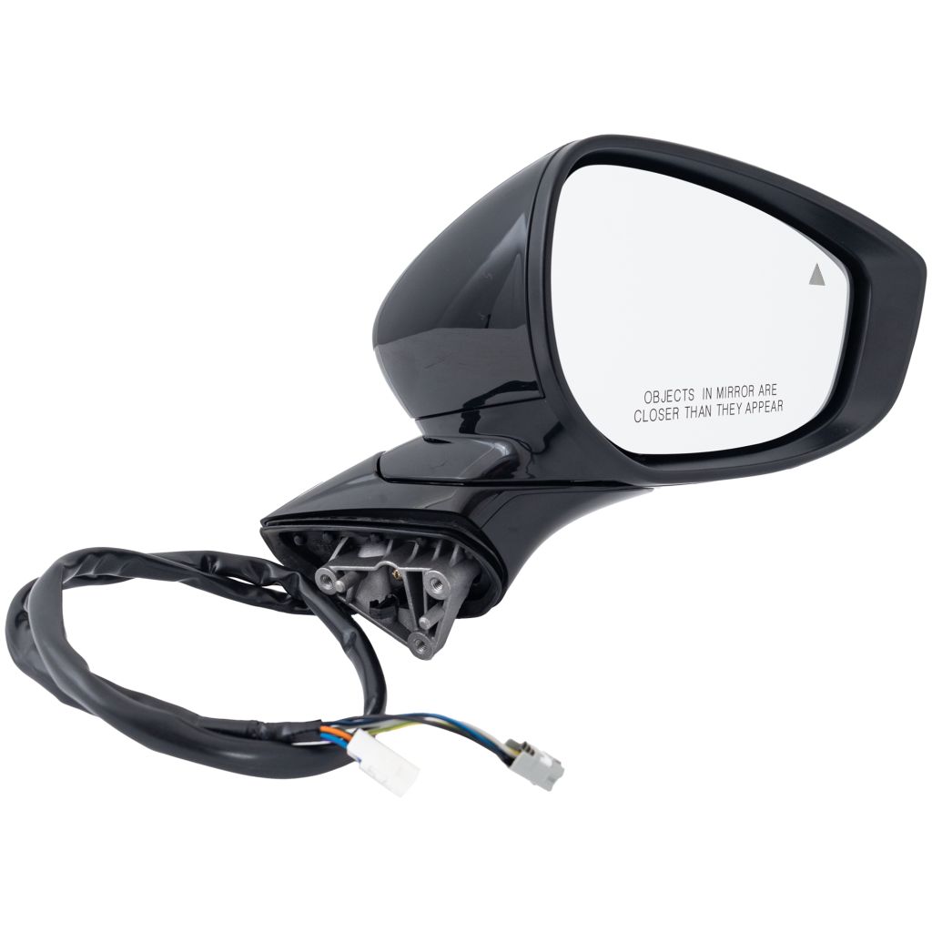 MAZDA MAZDA3 4DOORS/HATCHBACK DOOR MIRROR RIGHT (Passenger Side) PWR/N-HTD/SIGNAL/MEMORY/BSM(PTM CVR) OEM#BEEW69121E-PFM 2019-2024 PL#MA1321240