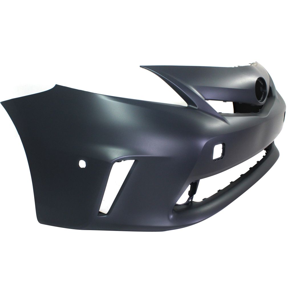 TOYOTA PRIUS V FRONT BUMPER COVER PRIMED (W/ WASHER)(W/ SENSOR)**CAPA** OEM#5211947925 2012-2014 PL#TO1000387C