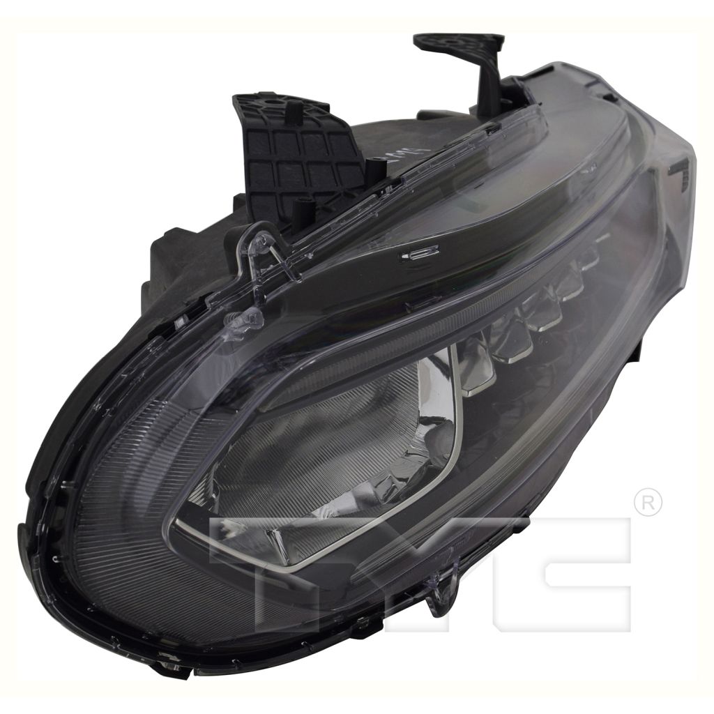 HONDA ACCORD SEDAN HEAD LAMP ASSEMBLY LEFT (Driver Side) (EXC TOURING)(HALOGEN HIGH BEAM)**CAPA** OEM#33150TVAA01 2018-2022 PL#HO2502187C