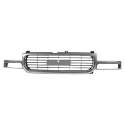 GM TRUCKS & VANS YUKON/YUKON XL (GMC) GRILLE CHR/BLK (GMC) OEM#19130787 2000-2006 PL#GM1200430