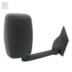 GM TRUCKS & VANS CHEVY/GMC/VAN(Express/Savana) DOOR MIRROR RIGHT (Passenger Side) MANUAL BLACK (BOX TRUCK APPLICATION) OEM#25894030 2003-2011 PL#GM1321426