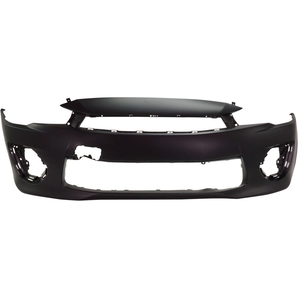 MITSUBISHI LANCER FRONT BUMPER COVER PRIMED OEM#6400H438 2016-2017 PL#MI1000342