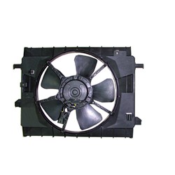 GM TRUCKS & VANS HHR RADIATOR & A/C FAN ASSEMBLY (2.2/2.4L)(SINGLE FAN) OEM#25784660 2006-2011 PL#GM3115200