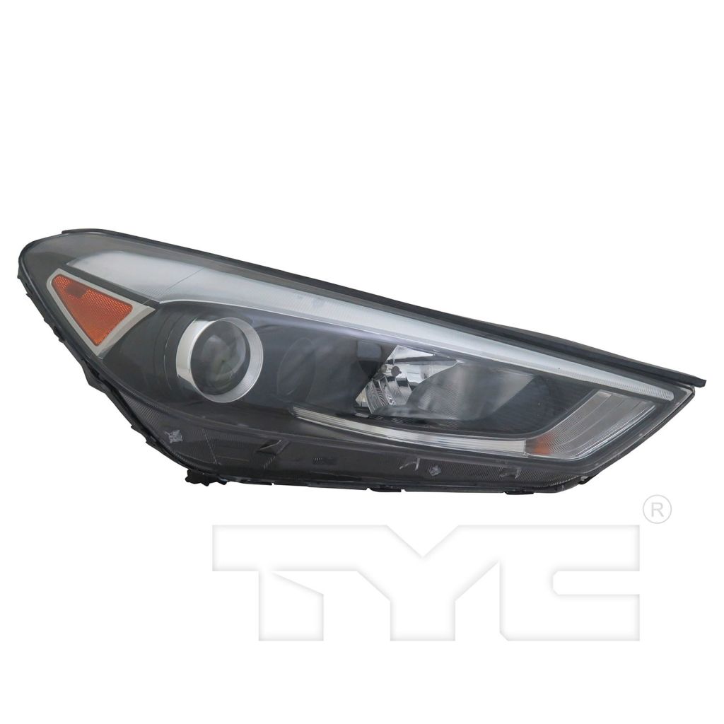 HYUNDAI TUCSON HEAD LAMP ASSY RIGHT (Passenger Side) (HALGEN)(W/ LED POSITION LAMP) OEM#92102D3150 2016-2018 PL#HY2503200