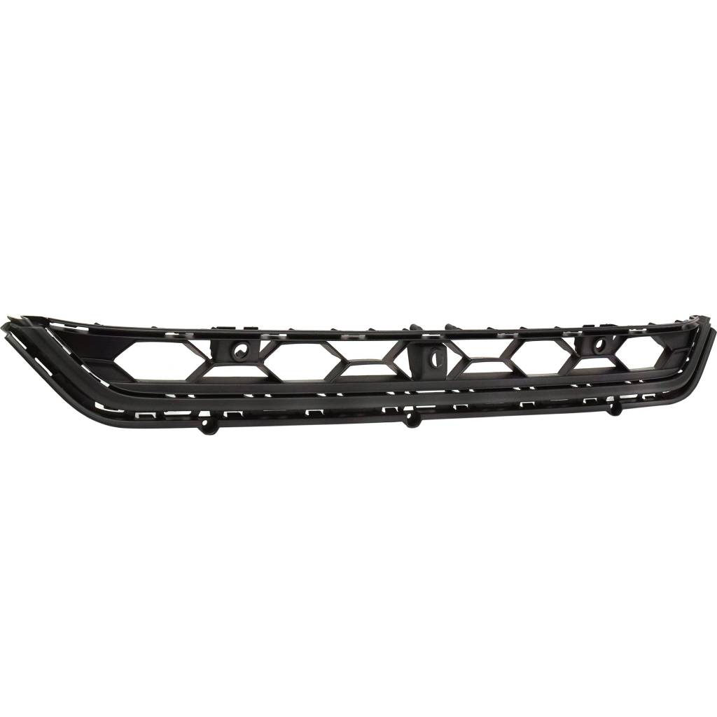 VOLKSWAGEN TIGUAN FRONT BUMPER GRILLE CENTER TXT-BLACK (W/SENSOR)(W/CAMERA)(EXC R-LINE) OEM#5NN853671E9B9 2018-2021 PL#VW1036145
