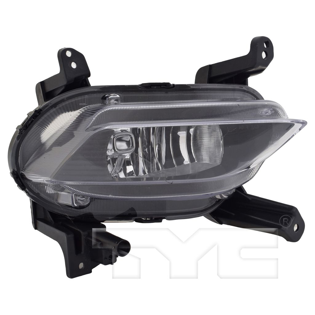 HYUNDAI SANTA FE FOG LAMP ASSY RIGHT (Passenger Side) (HALOGEN) **CAPA** OEM#92202S2000 2019-2020 PL#HY2593171C