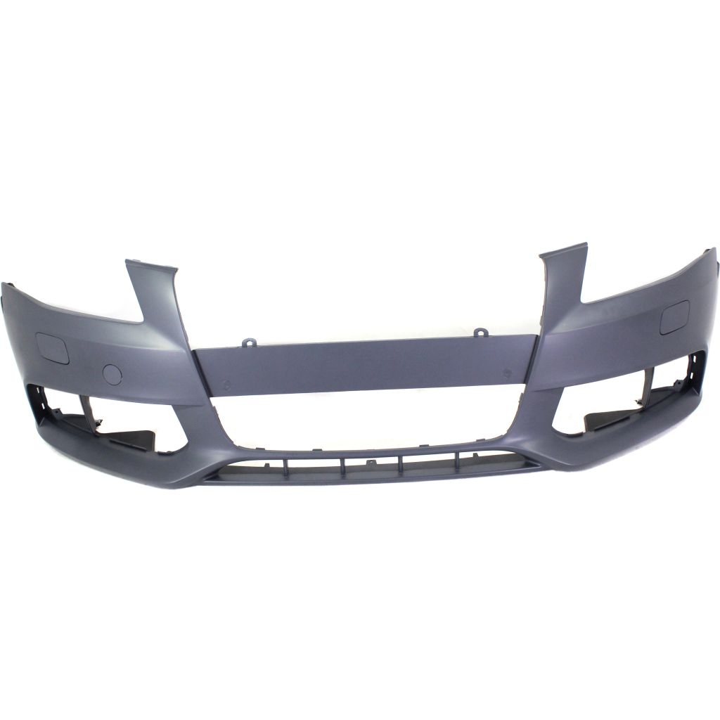 AUDI A4 SEDAN / WAGON FRONT BUMPER COVER PRIMED (W/ WASHER)(WO/S-LINE) OEM#8K0807105AGRU 2009-2012 PL#AU1000160