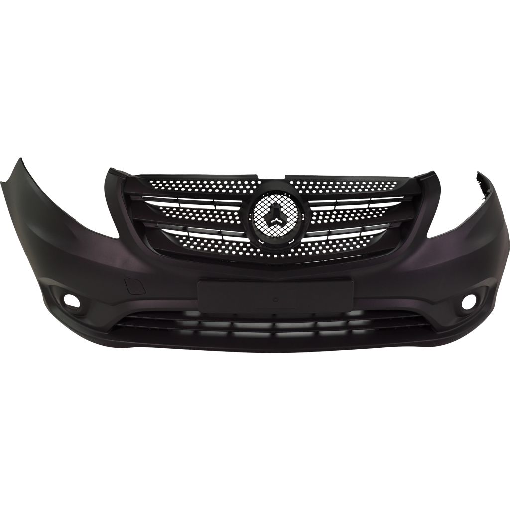 MERCEDES-BENZ METRIS FRONT BUMPER COVER TEXTURE (W/FOG)(WO/SENSOR) OEM#44788596259B51 2016-2023 PL#MB1000503