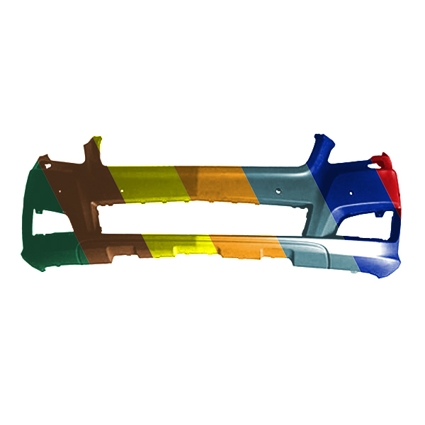 MERCEDES-BENZ R-CLASS (251) FRONT BUMPER COVER PRIMED (W/ WASHER)(W/ SENSOR) OEM#25188003479999 2011-2013 PL#MB1000399
