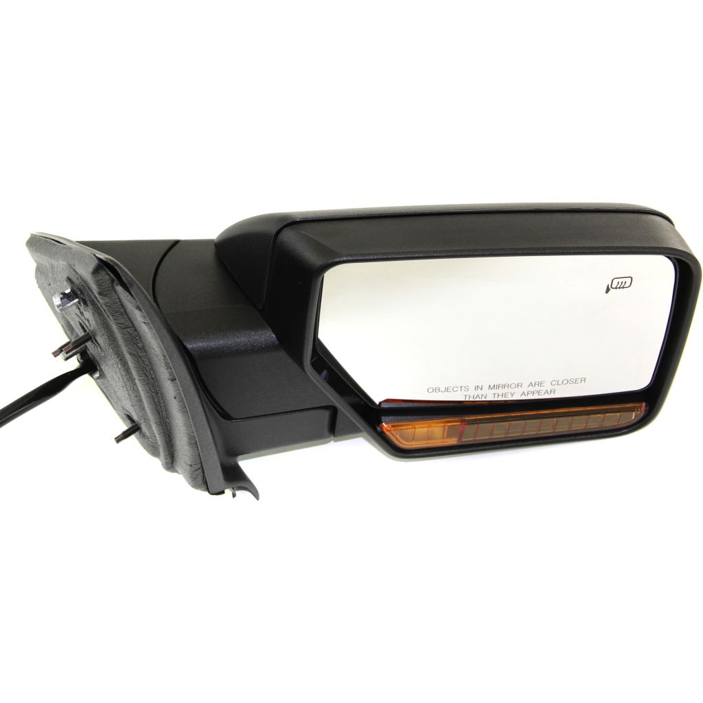FORD TRUCKS & VANS EXPEDITION DOOR MIRROR RIGHT (Passenger Side) PWR/HTD/SIGNAL/PUDDLE/M-FOLD/MEMEMORY (BLK) OEM#8L1Z17682BA 2007-2010 PL#FO1321363