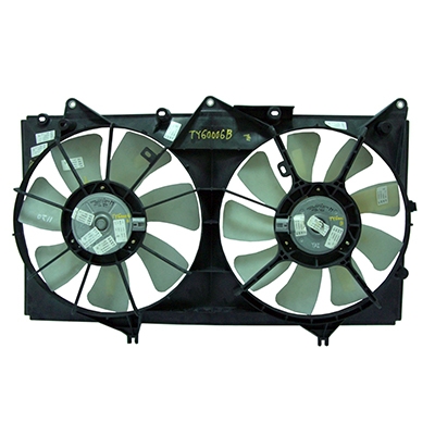 TOYOTA SOLARA RADIATOR & A/C FAN ASSY (V6)(DUAL FAN) OEM#167110A170-PFM 2004-2008 PL#LX3115107
