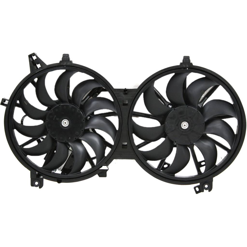 INFINITI Q40 RADIATOR & A/C FAN ASSEMBLY (DUAL FAN) OEM#21481JK60B 2015 PL#IN3115108